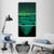 Northern Lights Iceland Vertical Canvas Wall Art-1 Vertical-Gallery Wrap-12" x 24"-Tiaracle