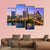 Austin Downtown Skyline Canvas Wall Art-5 Star-Gallery Wrap-62" x 32"-Tiaracle