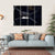 Spacecraft Over The Planet Earth Canvas Wall Art-5 Horizontal-Gallery Wrap-22" x 12"-Tiaracle