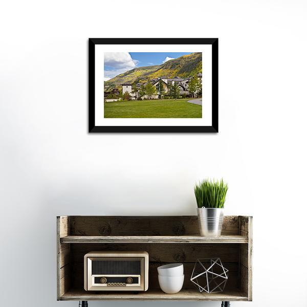 Autumn Colors In Colorado Canvas Wall Art-1 Piece-Framed Print-20" x 16"-Tiaracle