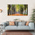 Autumn Forest In Amsterdam Canvas Wall Art-5 Horizontal-Gallery Wrap-22" x 12"-Tiaracle