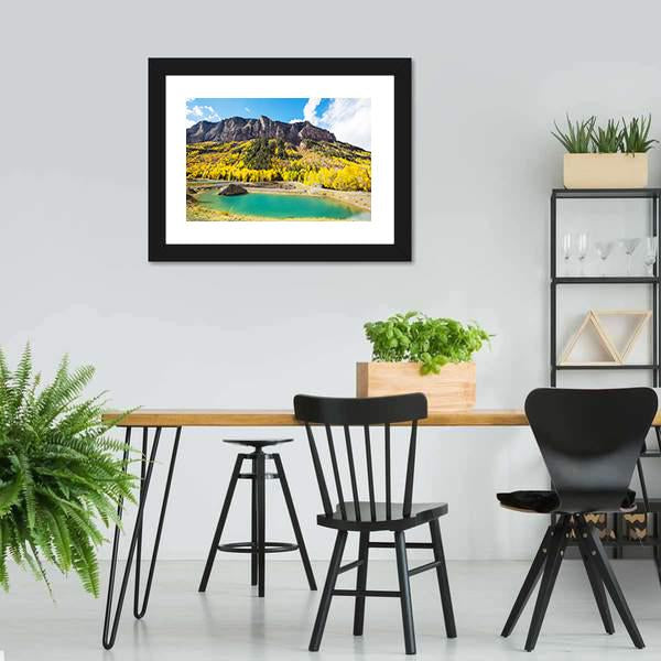 Autumn In Colorado Canvas Wall Art-3 Horizontal-Gallery Wrap-25" x 16"-Tiaracle