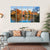 Autumn Lake In New York Canvas Wall Art-5 Horizontal-Gallery Wrap-22" x 12"-Tiaracle