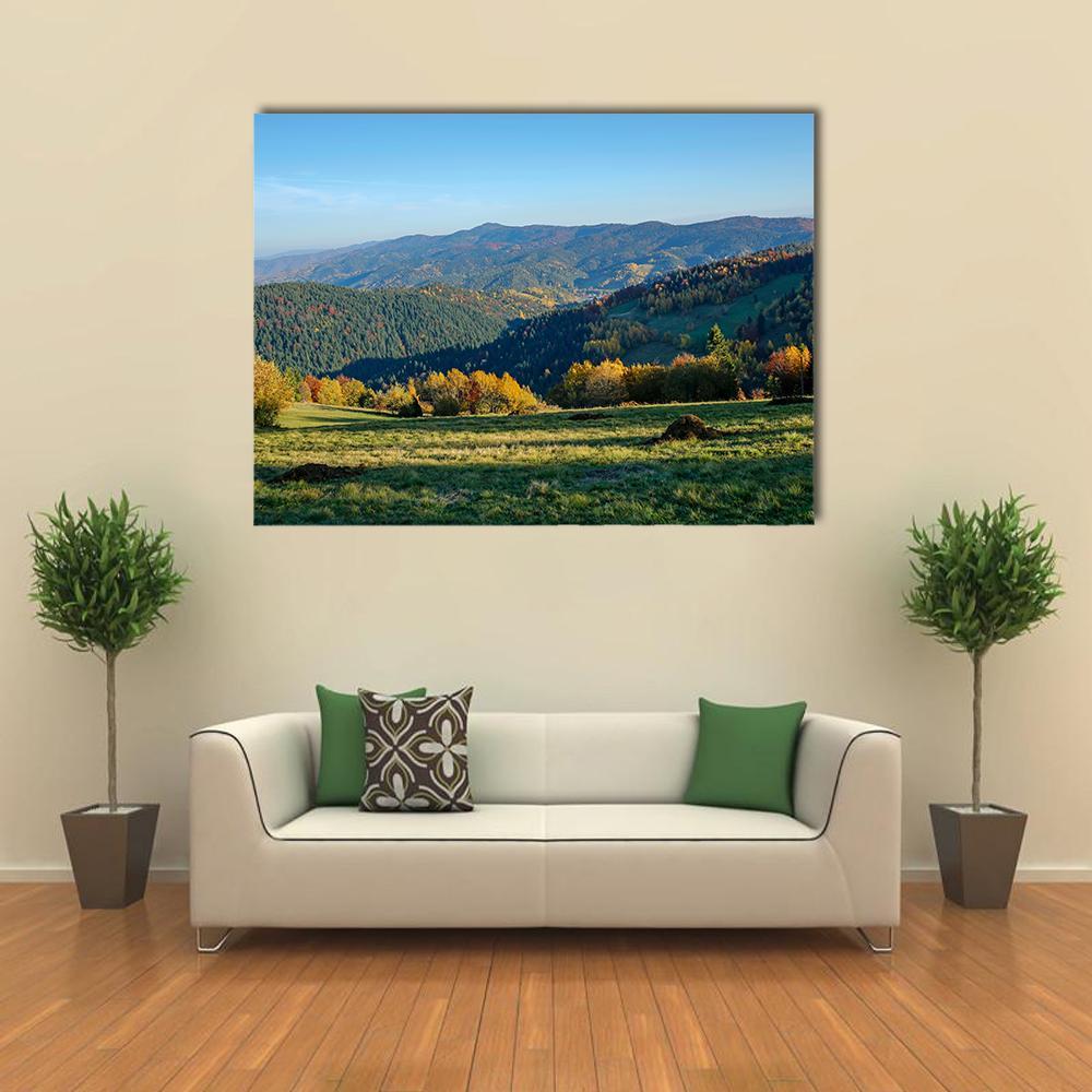 Gorce Mountains Poland Canvas Wall Art-1 Piece-Gallery Wrap-48" x 32"-Tiaracle