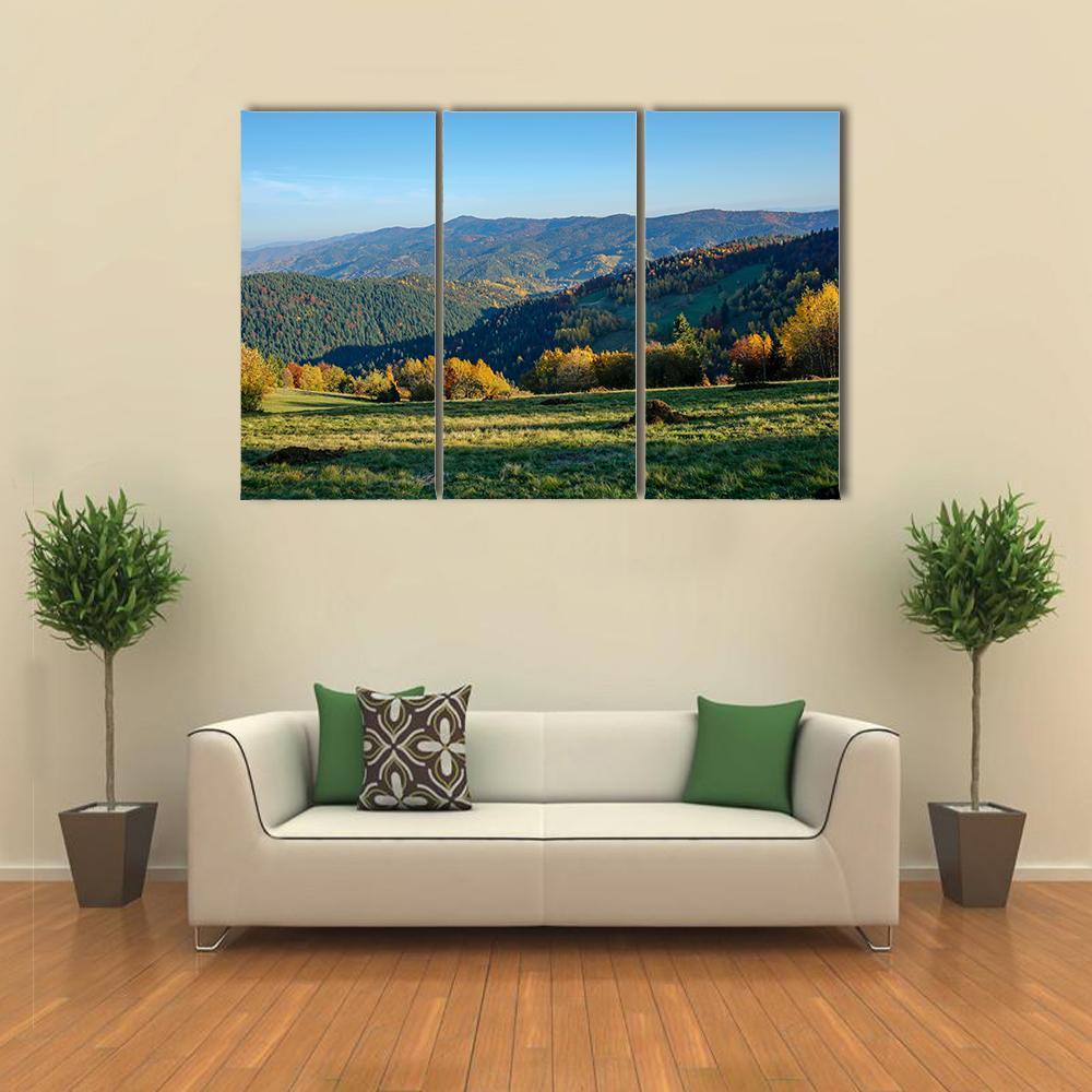 Gorce Mountains Poland Canvas Wall Art-3 Horizontal-Gallery Wrap-37" x 24"-Tiaracle