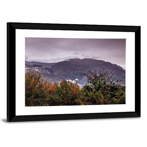 Autumn Landscape Panoramic Canvas Wall Art-1 Piece-36" x 12"-Tiaracle