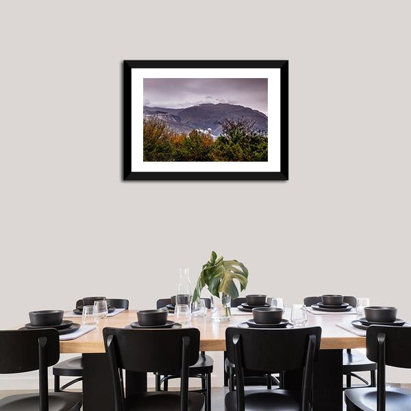Autumn Landscape Panoramic Canvas Wall Art-1 Piece-36" x 12"-Tiaracle