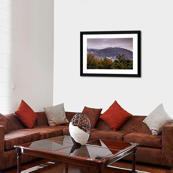 Autumn Landscape Panoramic Canvas Wall Art-1 Piece-36" x 12"-Tiaracle