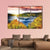 Autumn Landscape With Sunset Canvas Wall Art-3 Horizontal-Gallery Wrap-25" x 16"-Tiaracle