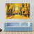 Autumn Park In Alley Canvas Wall Art-3 Horizontal-Gallery Wrap-37" x 24"-Tiaracle