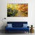 Autumn Road Along The Channel Canvas Wall Art-4 Pop-Gallery Wrap-50" x 32"-Tiaracle