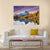 Autumn Lake Federa In Dolomites Canvas Wall Art-4 Pop-Gallery Wrap-34" x 20"-Tiaracle