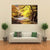 Autumnal Leaves & Stream Canvas Wall Art-4 Horizontal-Gallery Wrap-34" x 24"-Tiaracle