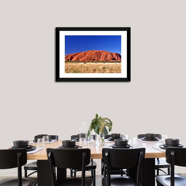 Ayers Rock Australia Canvas Wall Art-3 Horizontal-Gallery Wrap-25" x 16"-Tiaracle