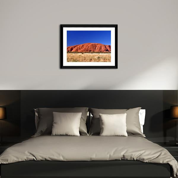 Ayers Rock Australia Canvas Wall Art-3 Horizontal-Gallery Wrap-25" x 16"-Tiaracle