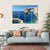 Azure Window Canvas Wall Art-4 Horizontal-Gallery Wrap-34" x 24"-Tiaracle