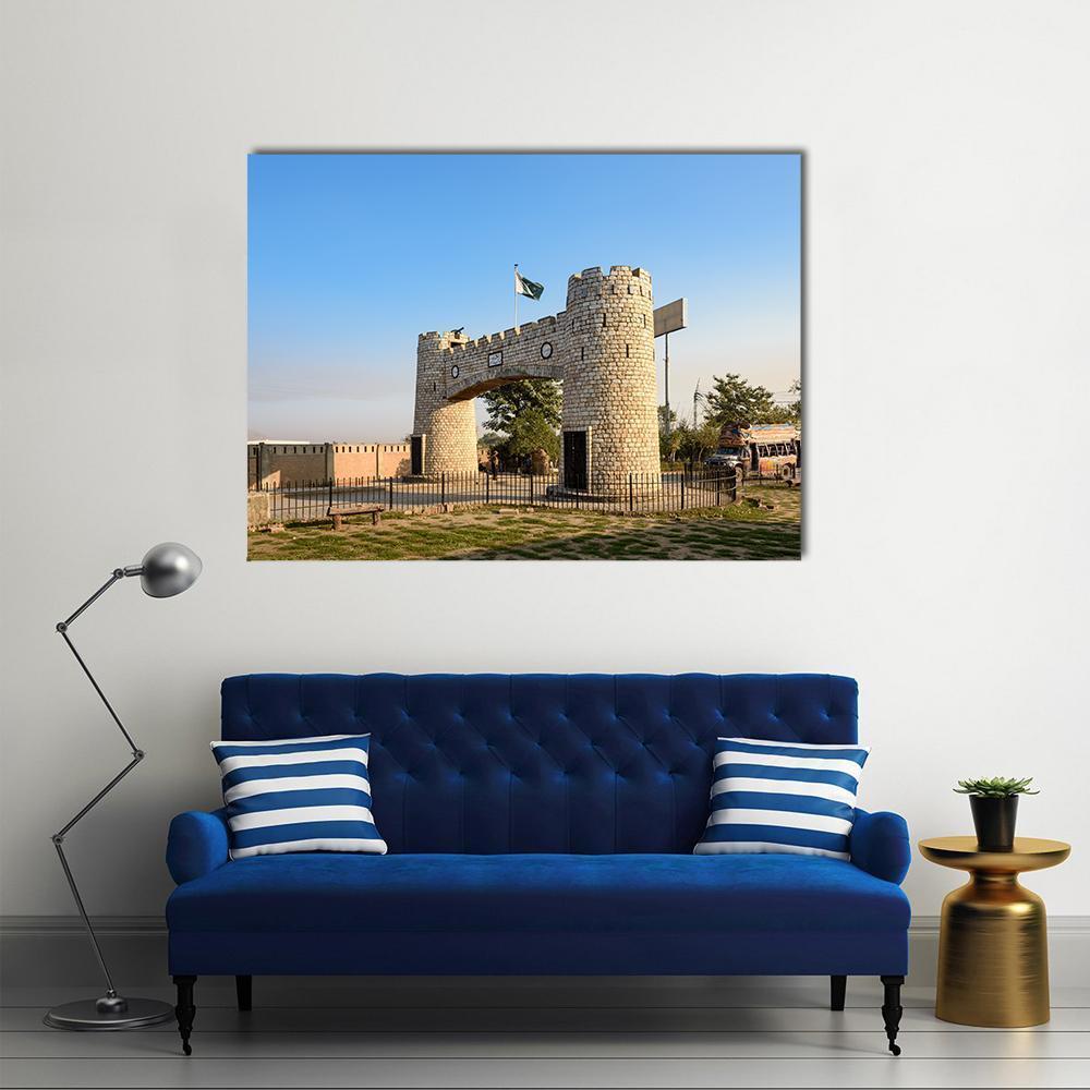 Bab-E-Khyber Pakistan Canvas Wall Art-1 Piece-Gallery Wrap-36" x 24"-Tiaracle