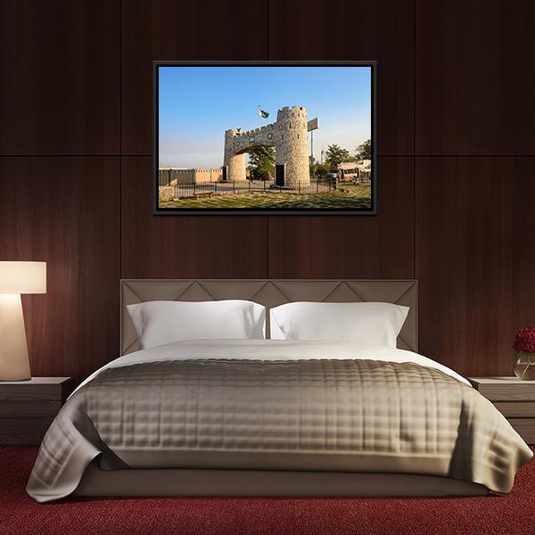 Bab-E-Khyber Pakistan Canvas Wall Art-5 Horizontal-Gallery Wrap-22" x 12"-Tiaracle