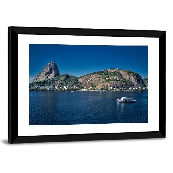Sugarloaf Mountain Canvas Wall Art-3 Horizontal-Gallery Wrap-25" x 16"-Tiaracle