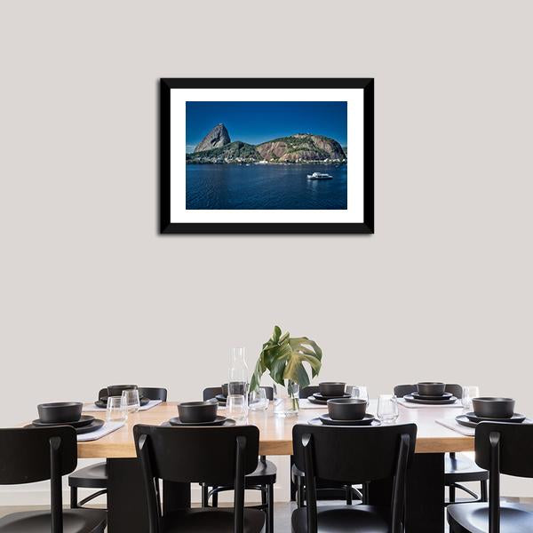 Sugarloaf Mountain Canvas Wall Art-3 Horizontal-Gallery Wrap-25" x 16"-Tiaracle