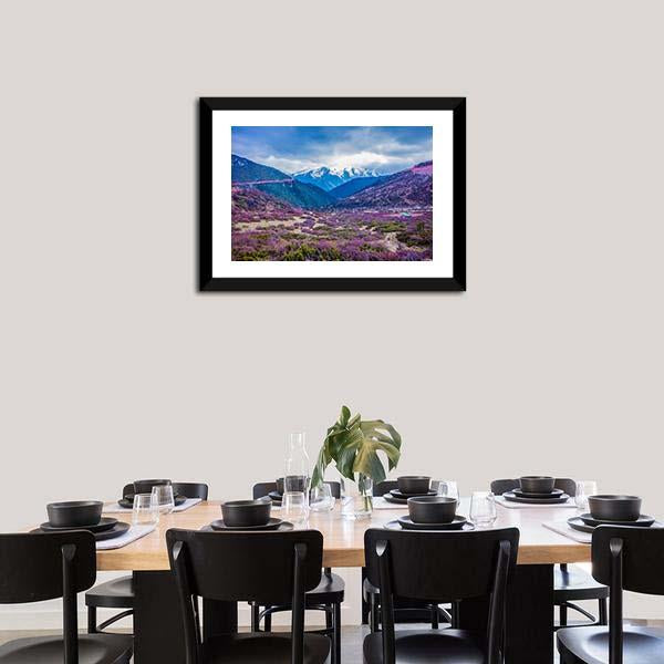 Baima Snow Mountain Canvas Wall Art-3 Horizontal-Gallery Wrap-25" x 16"-Tiaracle