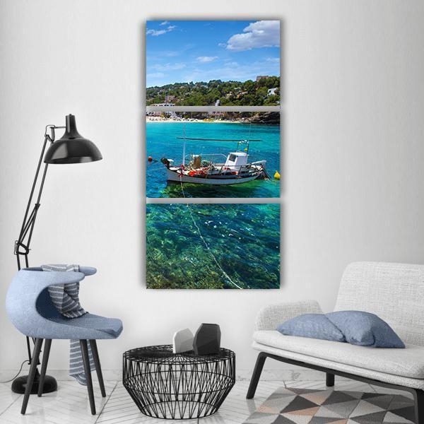 Balearic Islands Spain Vertical Canvas Wall Art-3 Vertical-Gallery Wrap-12" x 25"-Tiaracle