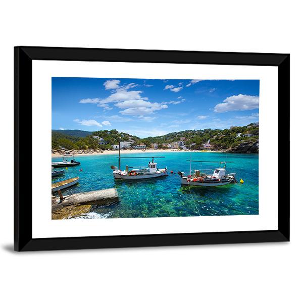 Balearic Islands Spain Vertical Canvas Wall Art-3 Vertical-Gallery Wrap-12" x 25"-Tiaracle