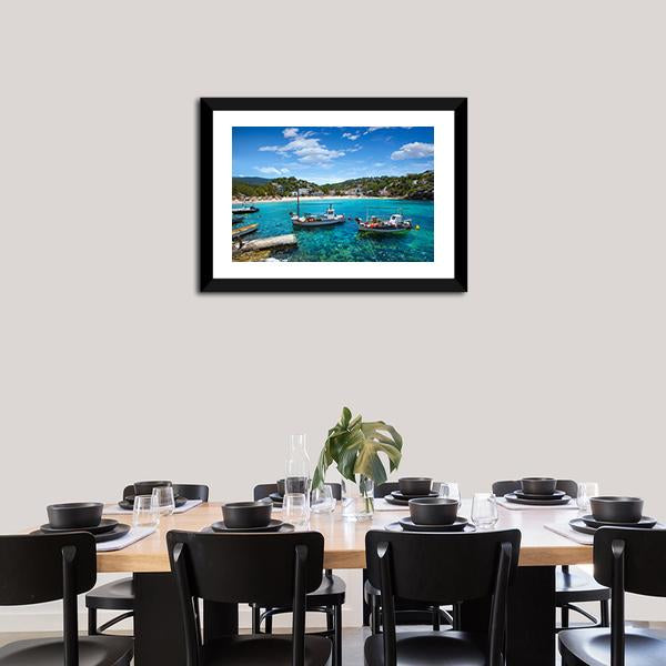 Balearic Islands Spain Vertical Canvas Wall Art-3 Vertical-Gallery Wrap-12" x 25"-Tiaracle