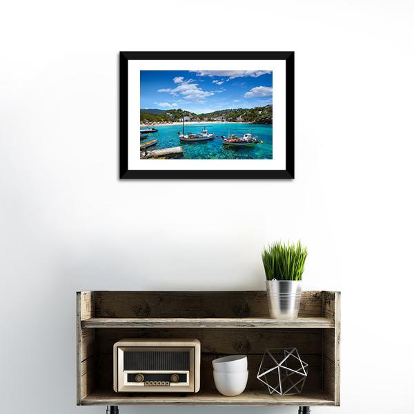 Balearic Islands Spain Vertical Canvas Wall Art-3 Vertical-Gallery Wrap-12" x 25"-Tiaracle