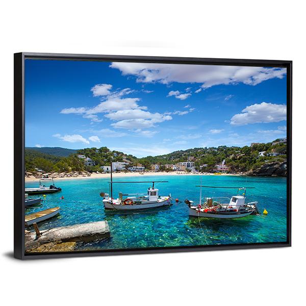 Balearic Islands Spain Vertical Canvas Wall Art-3 Vertical-Gallery Wrap-12" x 25"-Tiaracle