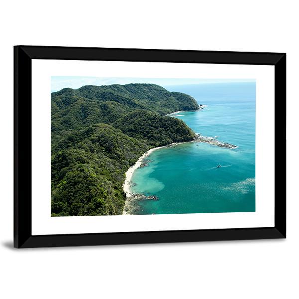Ballena Bay Costa Rica Canvas Wall Art-3 Horizontal-Gallery Wrap-25" x 16"-Tiaracle