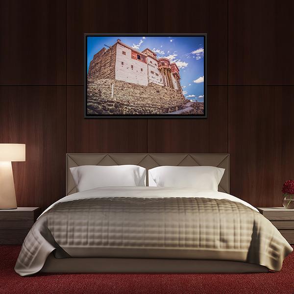 Baltit Fort In Hunza Canvas Wall Art-5 Horizontal-Gallery Wrap-22" x 12"-Tiaracle