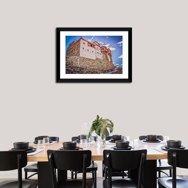 Baltit Fort In Hunza Canvas Wall Art-5 Horizontal-Gallery Wrap-22" x 12"-Tiaracle