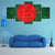 Bangladesh Flag On Brick Wall Canvas Wall Art-3 Horizontal-Gallery Wrap-37" x 24"-Tiaracle