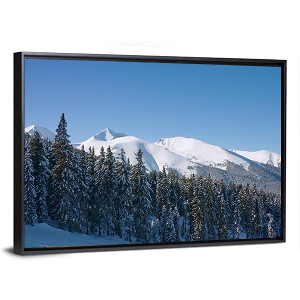 Bansko Ski Resort Bulgaria Canvas Wall Art-3 Horizontal-Gallery Wrap-25" x 16"-Tiaracle