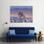 Barcelona At Night Canvas Wall Art-5 Horizontal-Gallery Wrap-22" x 12"-Tiaracle