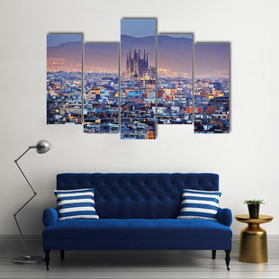 Seville In Spain At Spanish Square Canvas Wall Art - Tiaracle