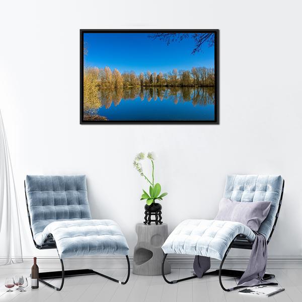 Barnwell Country Park Canvas Wall Art-3 Horizontal-Gallery Wrap-25" x 16"-Tiaracle