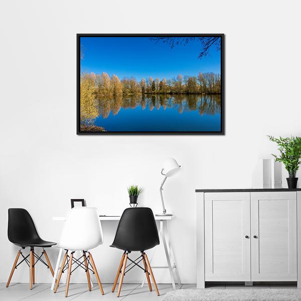 Barnwell Country Park Canvas Wall Art-3 Horizontal-Gallery Wrap-25" x 16"-Tiaracle