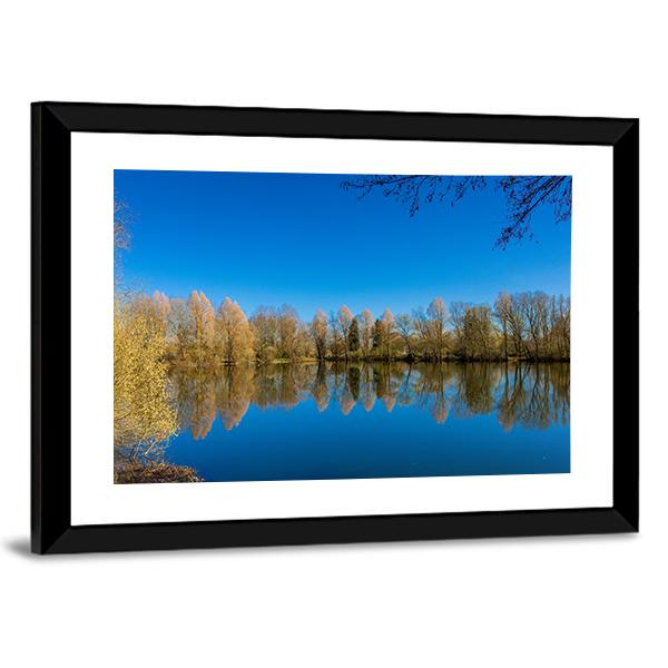 Barnwell Country Park Canvas Wall Art-3 Horizontal-Gallery Wrap-25" x 16"-Tiaracle