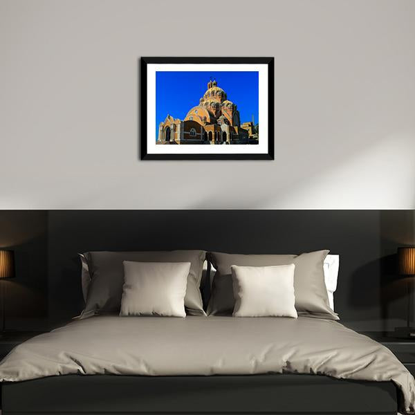 Basilica Of Saint Paul Canvas Wall Art-3 Horizontal-Gallery Wrap-25" x 16"-Tiaracle