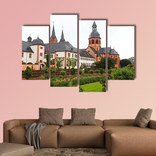 Basilica St Marcellinus &amp; Peter Canvas Wall Art-4 Pop-Gallery Wrap-50" x 32"-Tiaracle