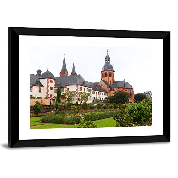 Basilica St Marcellinus & Peter Canvas Wall Art-3 Horizontal-Gallery Wrap-25" x 16"-Tiaracle