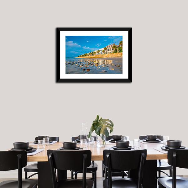 Battery Park In The Historic Waterfront Area Of Charleston Canvas Wall Art-3 Horizontal-Gallery Wrap-25" x 16"-Tiaracle