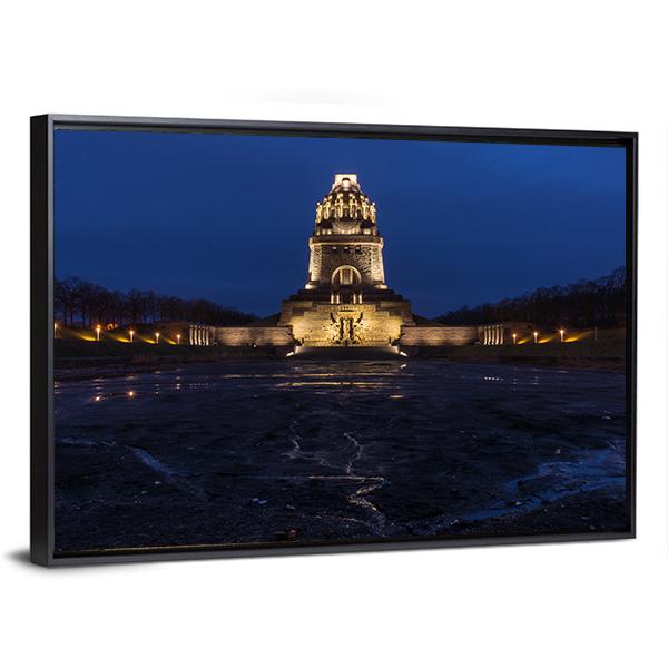 Battle Military Tower Germany Canvas Wall Art-3 Horizontal-Gallery Wrap-25" x 16"-Tiaracle
