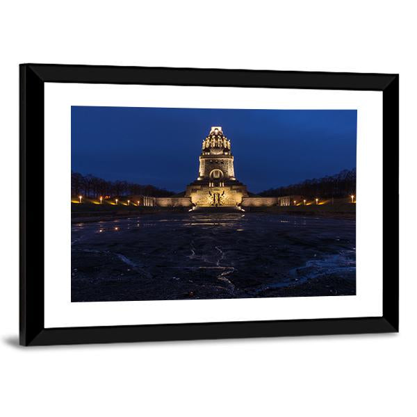 Battle Military Tower Germany Canvas Wall Art-3 Horizontal-Gallery Wrap-25" x 16"-Tiaracle