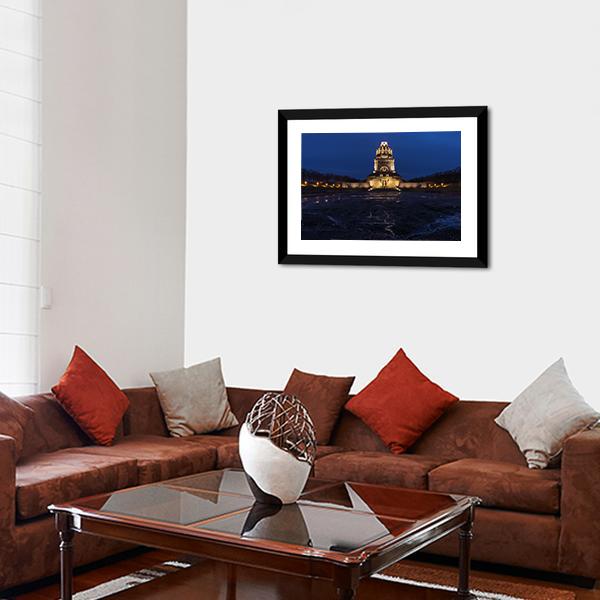 Battle Military Tower Germany Canvas Wall Art-3 Horizontal-Gallery Wrap-25" x 16"-Tiaracle