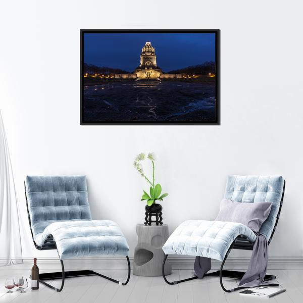 Battle Military Tower Germany Panoramic Canvas Wall Art-1 Piece-36" x 12"-Tiaracle