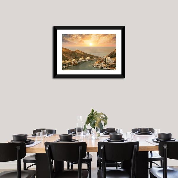 Bay Of Balaklava Crimea Canvas Wall Art-5 Horizontal-Gallery Wrap-22" x 12"-Tiaracle