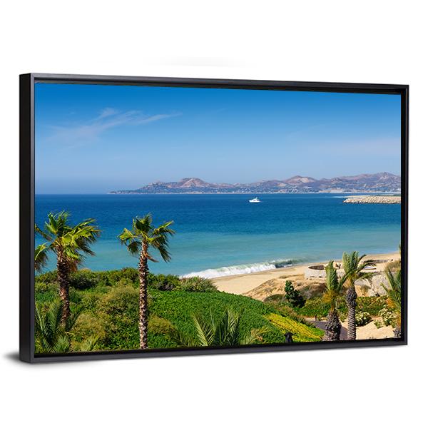 Beach & Coastline Mexico Canvas Wall Art-3 Horizontal-Gallery Wrap-25" x 16"-Tiaracle
